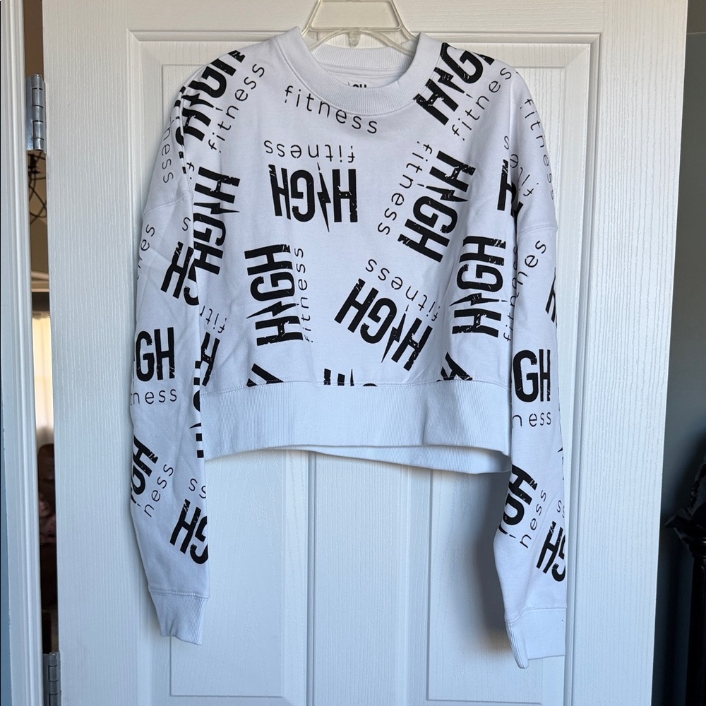 High Fitness Cropped Sweatshirt